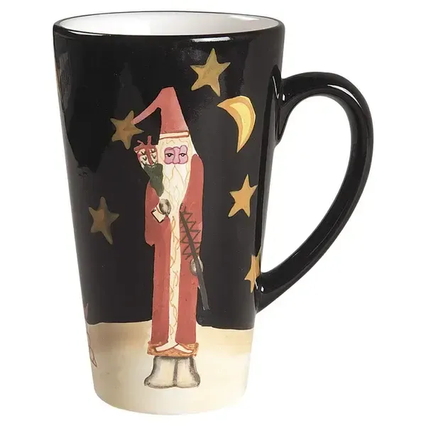 MIDNIGHT SANTA LATTE MUG