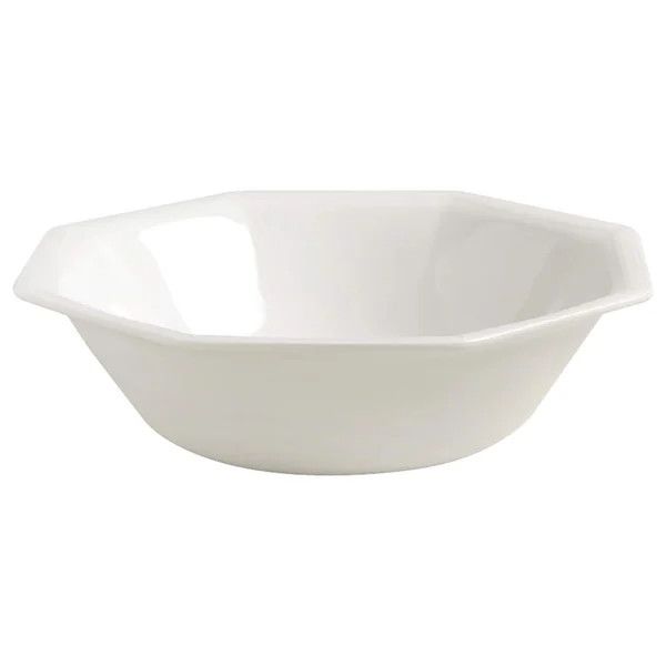HERITAGE WHITE CEREAL COUPE BOWL 6 7/8"