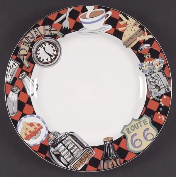 ROADSIDE DINNER PLATE 10 3/4"