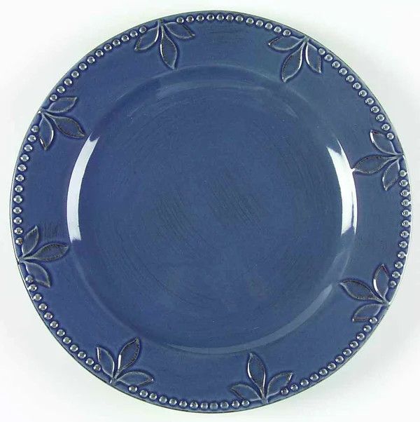 SORRENTO INDIGO DINNER PLATE