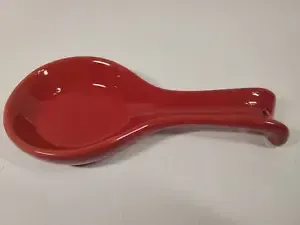 RED SPOON REST