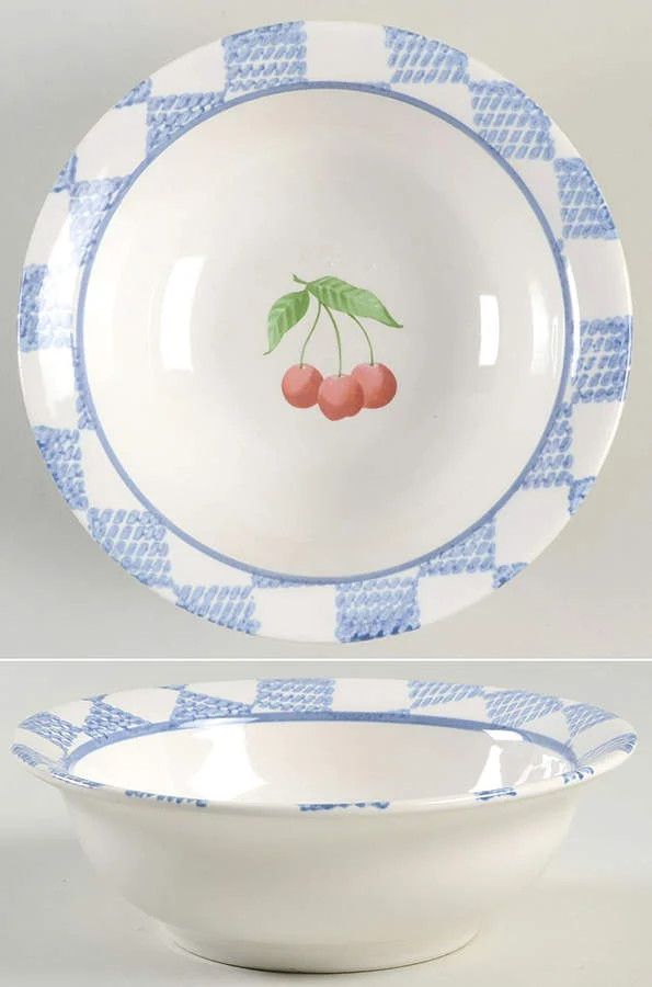 HOPSCOTCH (FRUIT) SOUP/CEREAL BOWL CHERRY