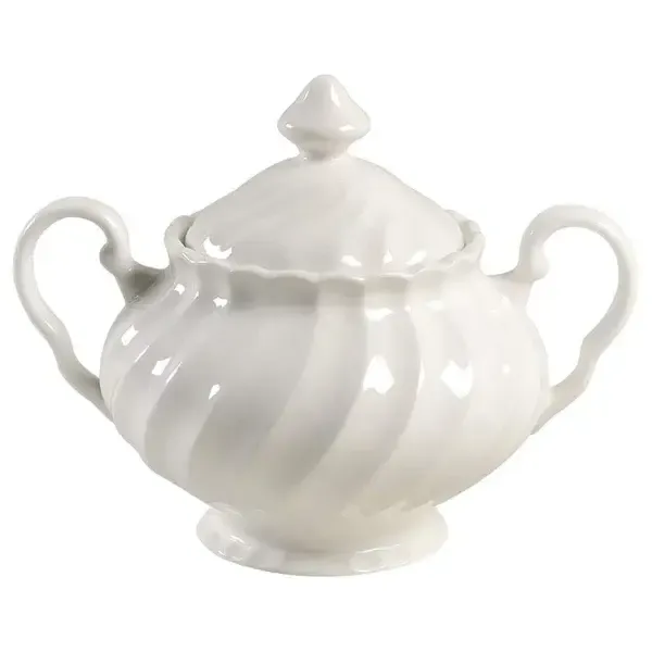 REGENCY SUGAR BOWL AND LID