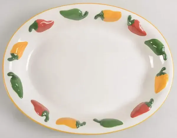 EL PASO CHILI 17" OVAL SERVING PLATTER