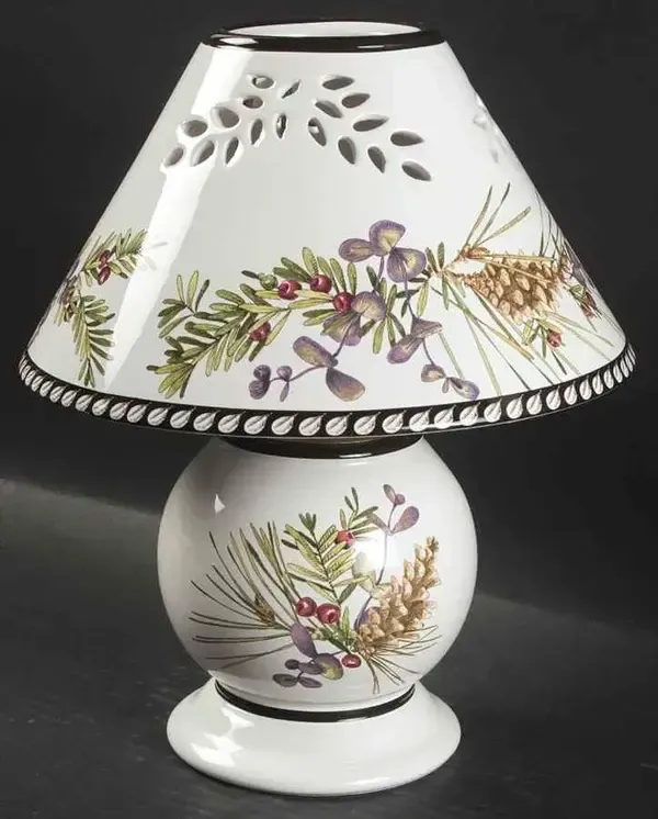 ETCHINGS ACCESSORIES CANDLE LAMP &amp; SHADE
