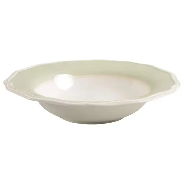CHARLOTTE GREEN 9" SOUP/PASTA BOWL