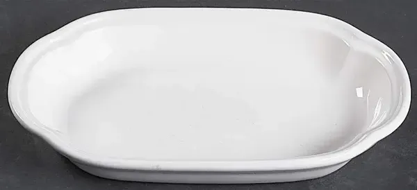 BASIC WHITE HORS D' OEUVRES PLATE 7 1/4"