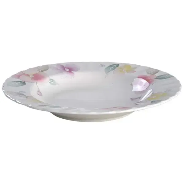 SILK BLOSSOMS LARGE RIM SOUP BOWL 9