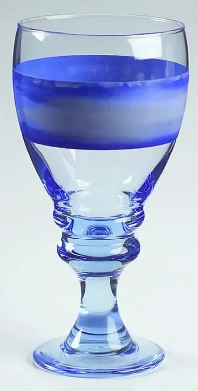 NOVA BLUE WATER GOBLET