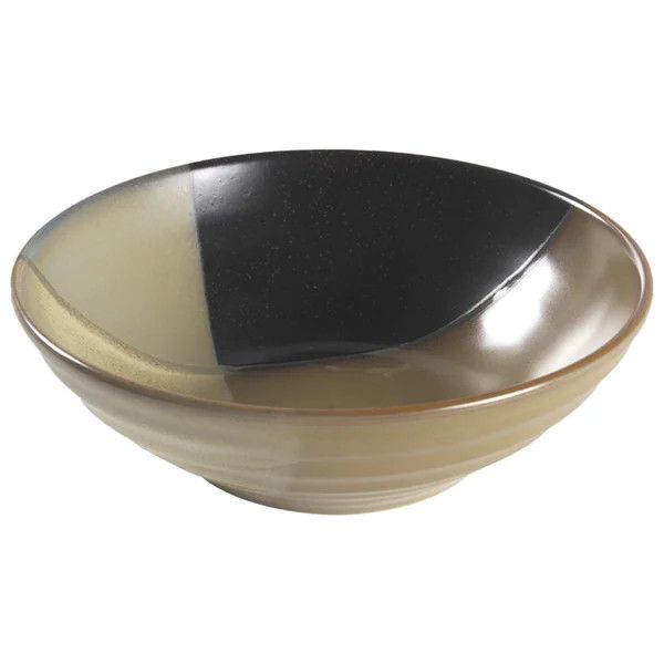 GOLD DUST BLACK CEREAL BOWL 7 3/4"