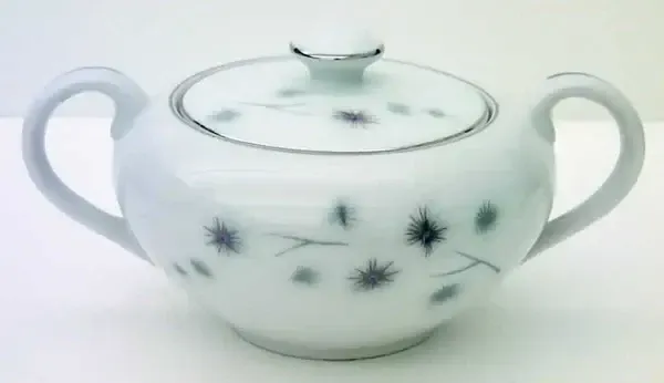 PLATINUM STAR BURST SUGAR BOWL