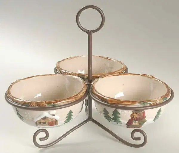 HEARTLAND CONDIMENT HOLDER 3 PART