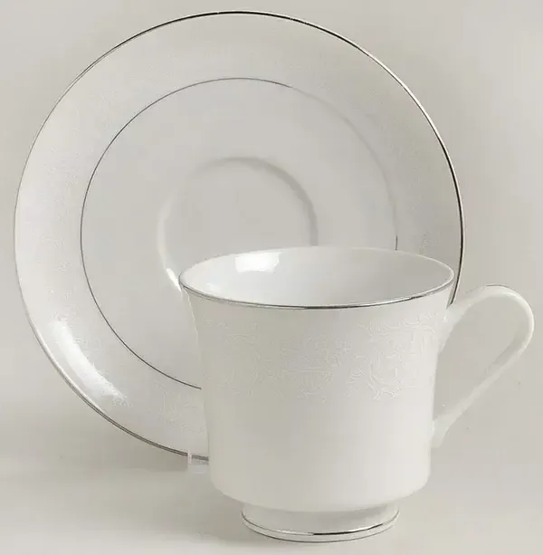 LOVELACE FOOTED CUP AND SAUCER SET