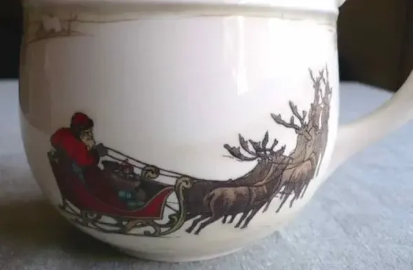 MERRY TIMES MUG/ SOUP SANTA