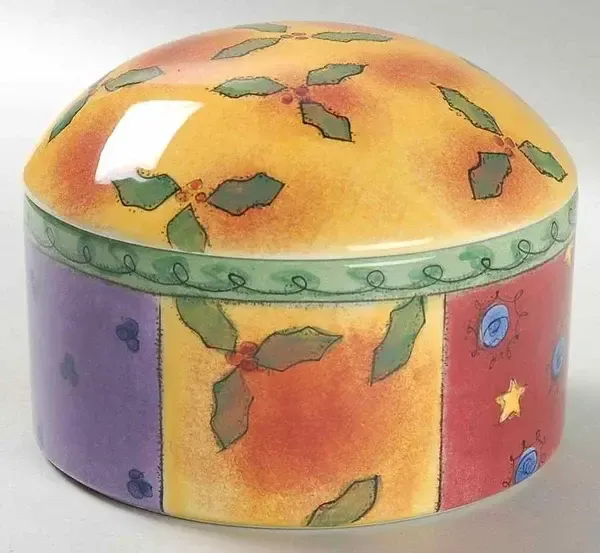 SWEET SHOPPE CHRISTMAS ROUND BOX 5"