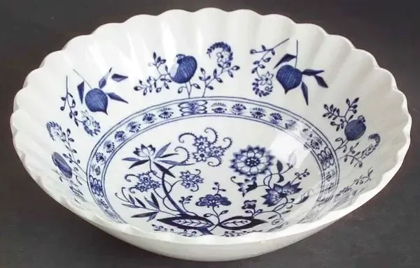 BLUE NORDIC COUPE CEREAL BOWL