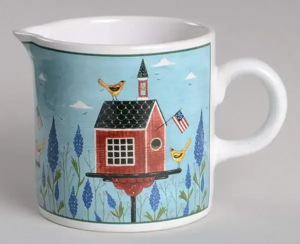 BIRDHOUSES CREAMER