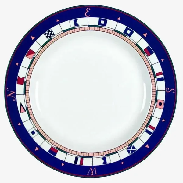 ANCHORS AWEIGH DINNER PLATE