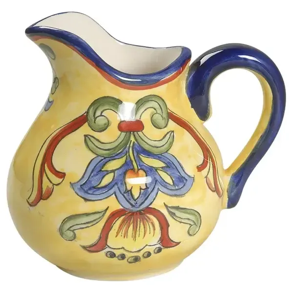 YELLOW TALAVERA CREAMER
