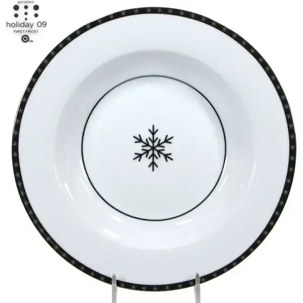 FIRST FROST HOLIDAY 09 DINNER PLATE