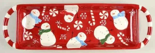 PEPPERMINT LANE TRAY 15 1/4"