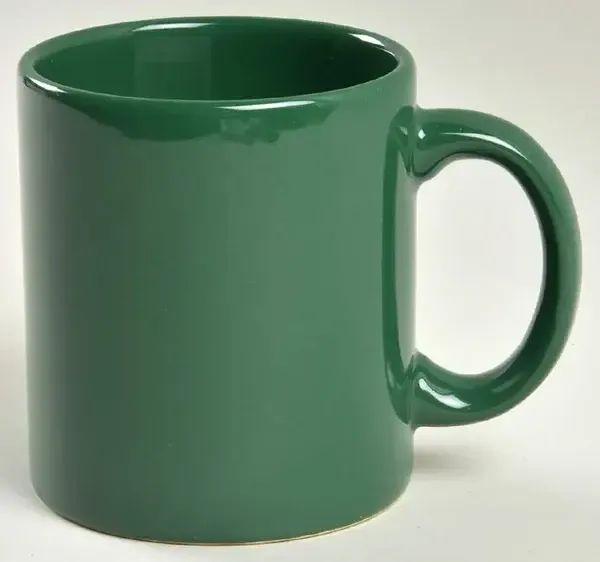 FUN FACTORY HUNTER GREEN MUG 3 3/4"