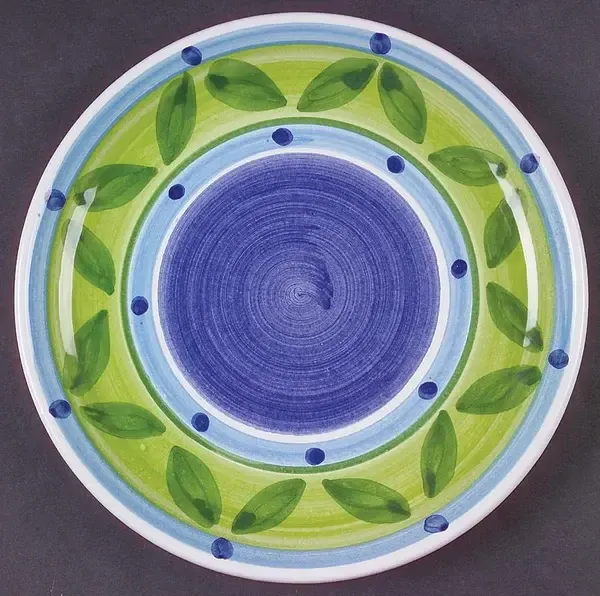 BLUE MOON SALAD PLATE