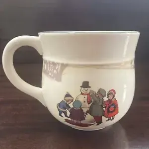 MERRY TIMES MUG/ SOUP SNOWMAN