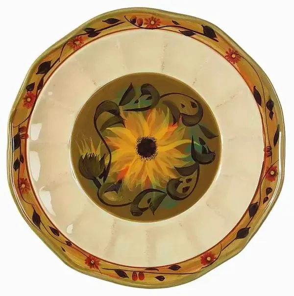 SUNFLOWER DINNER PLATE 11 1/2"
