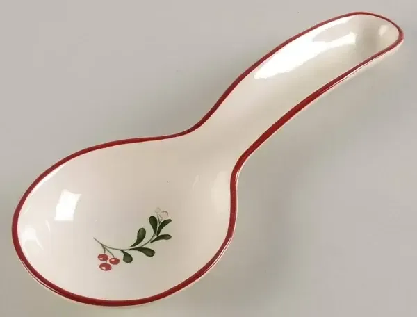 MISTLETOE SPOON REST