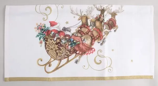 TWAS THE NIGHT BEFORE CHRISTMAS KITCHEN TOWEL