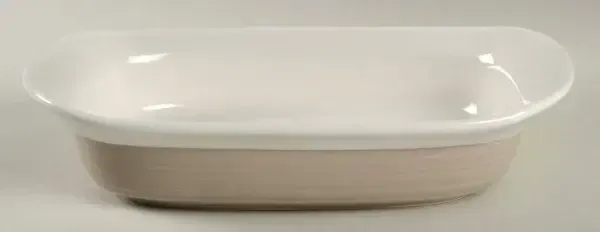 ETCH SAND 9" RECTANGULAR BAKER