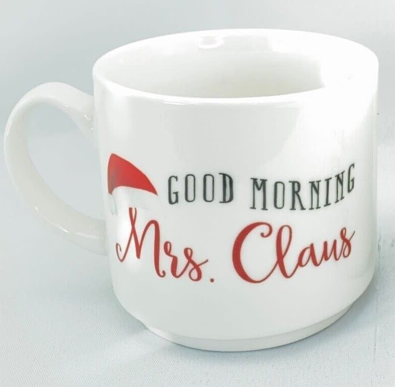 GOOD MORNING MRS CLAUSE MUG