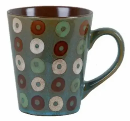 TEAL BLUE COUPA CAFE MUG
