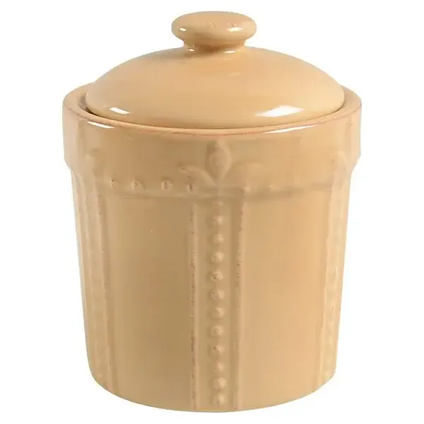 SORRENTO WHEAT SUGAR BOWL/ LID 5"