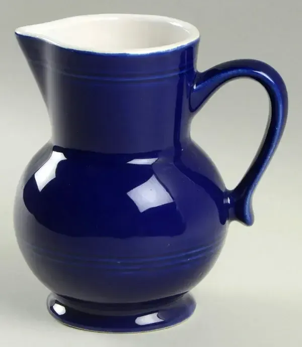 AZURE BLUE PITCHER 5 1/2"