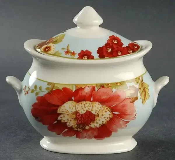SPRING BOTANICALS SUGAR BOWL