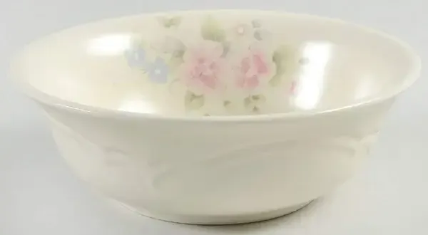 TEA ROSE VEGETABLE BOWL 7 3/4"