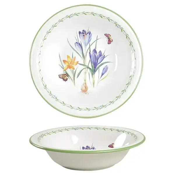 GARDEN BLOOM COUPE SOUP BOWL
