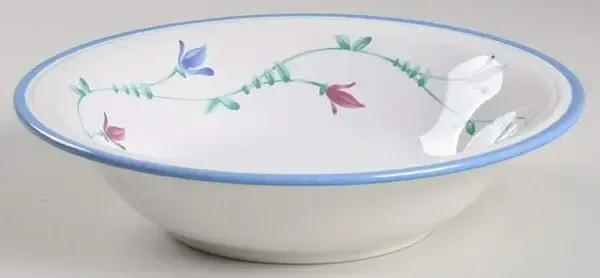 PORTOFINO BLUE COUPE SOUP BOWL