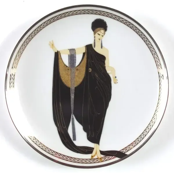 HOUSE OF ERTE' GLAMOUR PLATE