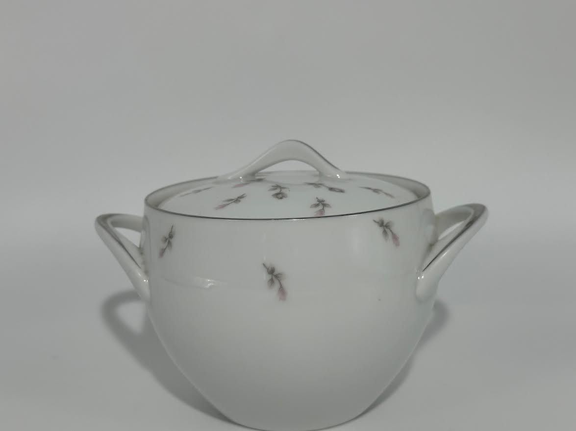 BOUTONNIERE SUGAR BOWL &amp; LID