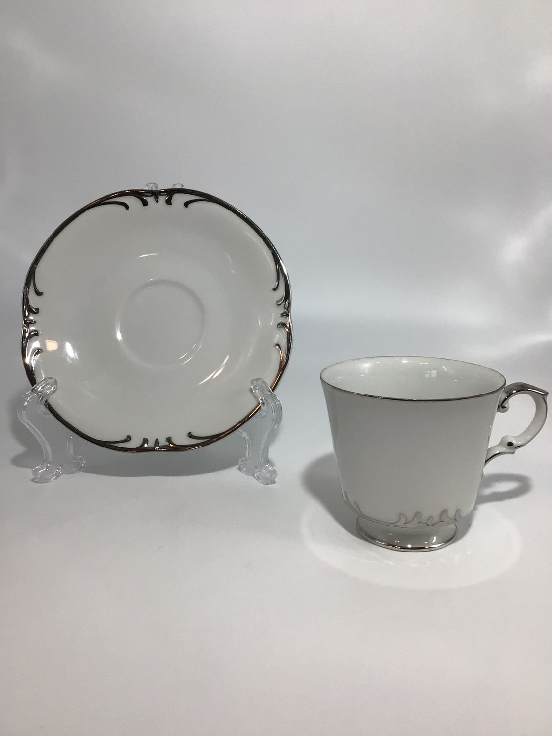 EMBASSY FOOTED CUP &amp; SAUCER