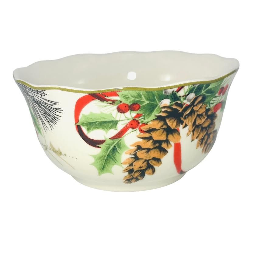 HOLIDAY WISHES SOUP/ CEREAL BOWL