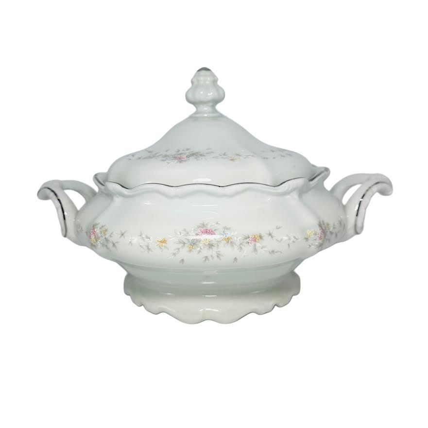 FLORAL SPLENDOR ROUND COVERED VEGETABLE