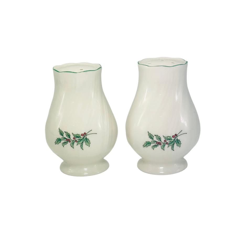 HAPPY HOLIDAYS SALT &amp; PEPPER SET