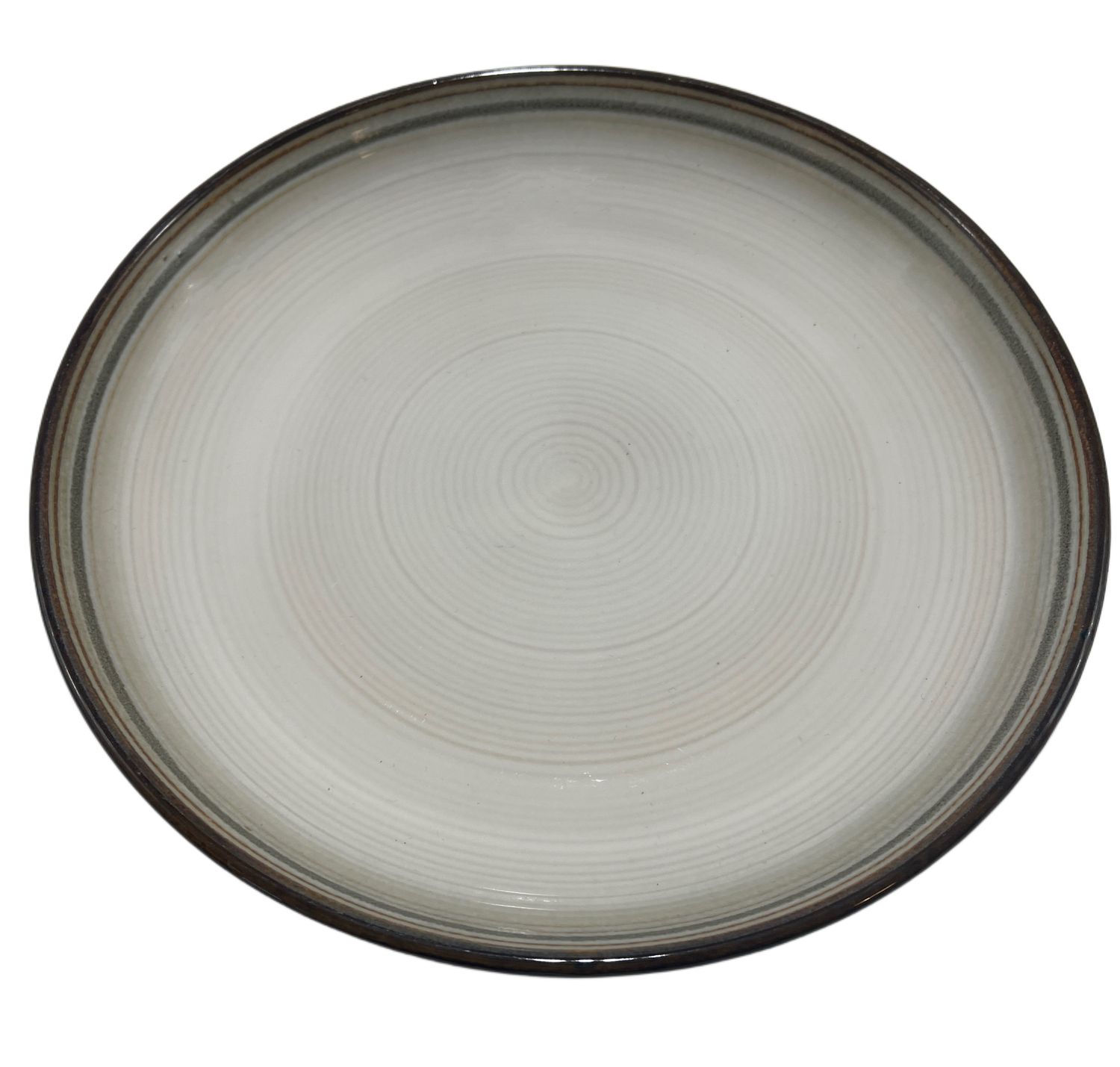 JETTA BLACK SALAD PLATE 7 3/4"