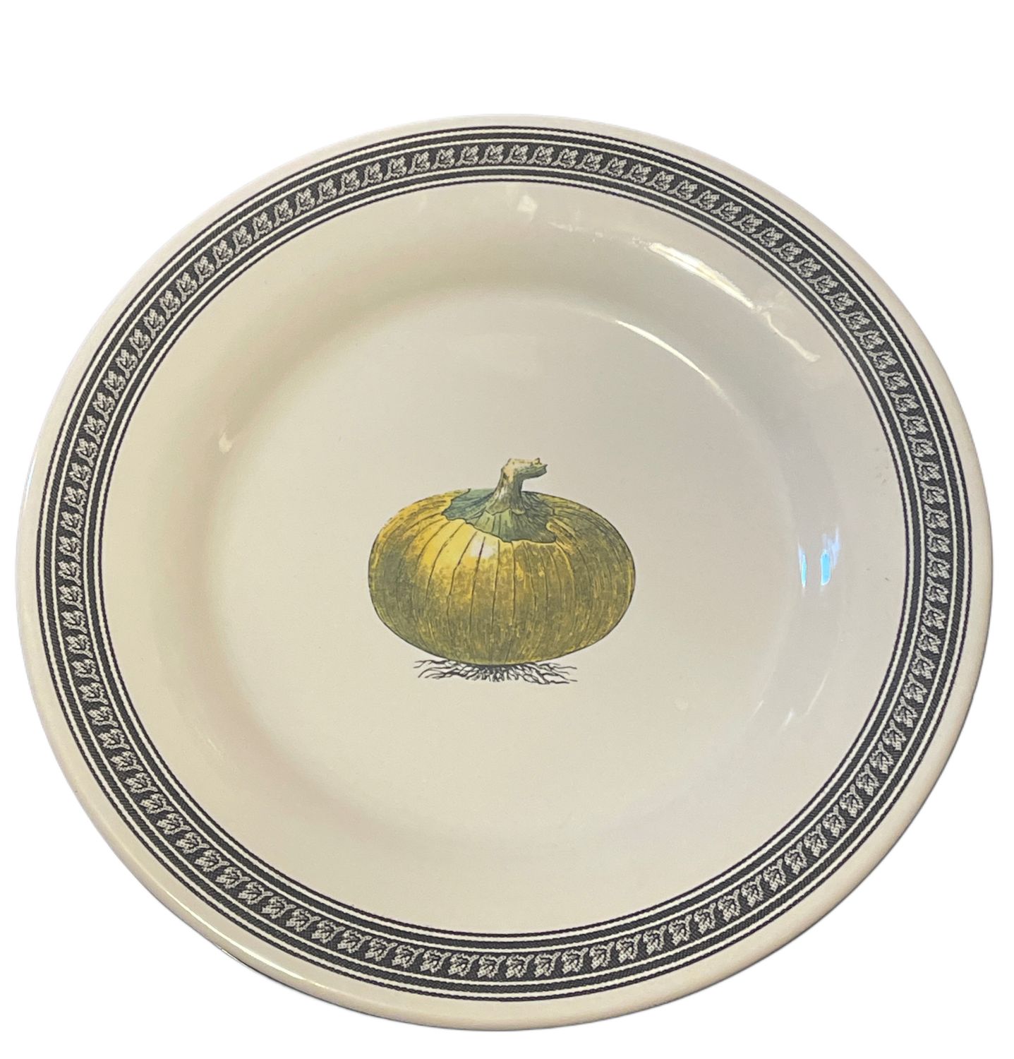 FARMERS MARKET ONION DINNER PLATE 11 1/4"