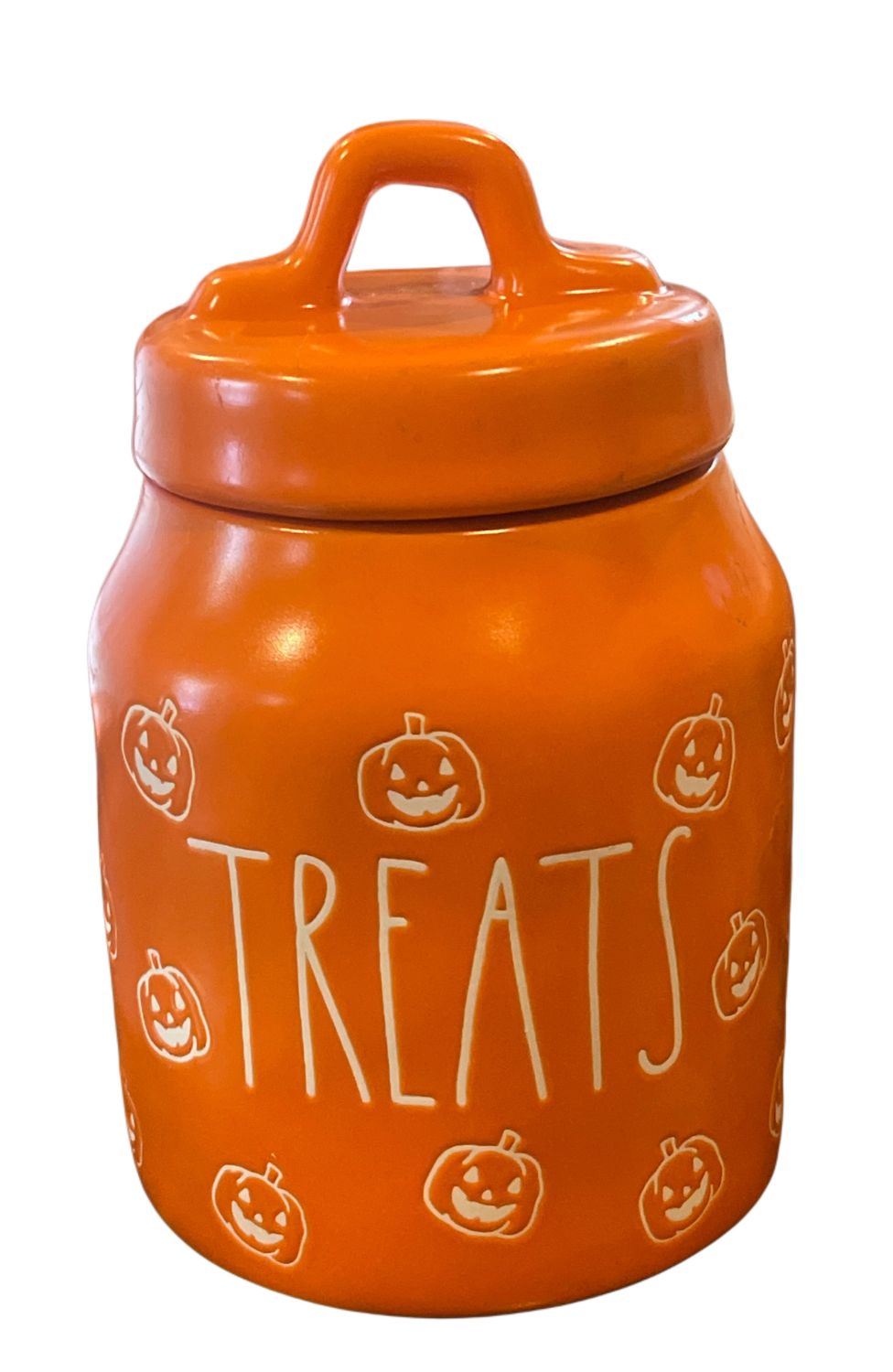 FARMHOUSE HALLOWEEN  TREAT JAR