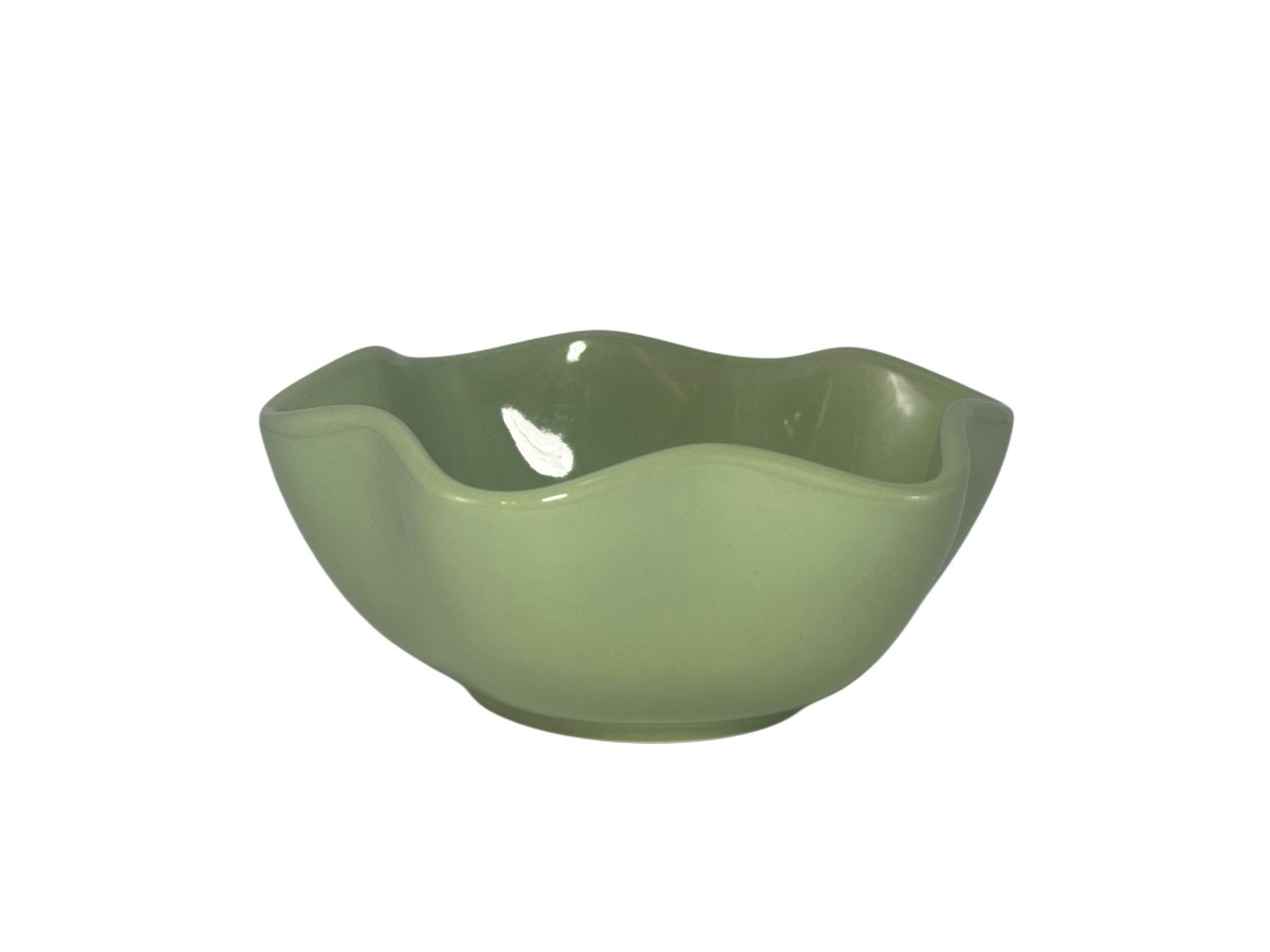 HOSPITALITY COLLECTION SAGE RUFFLE BOWL 6 1/2"